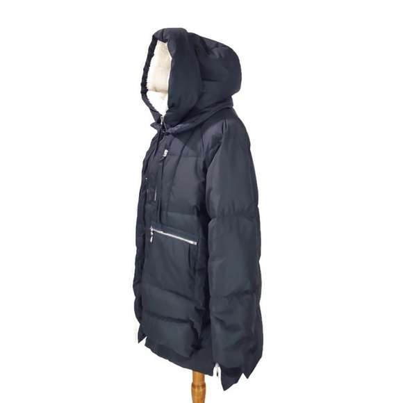 Orolay Thickened Down Jacket Black Winter Snow Coat Large Viral Coat Warm - Picture 10 of 16